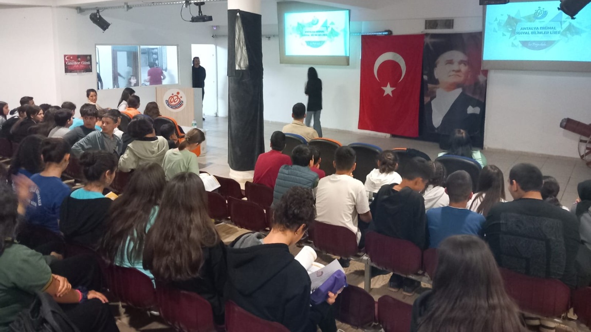 ANTALYA ERÜNAL SOSYAL BİLİMLER LİSESİ TANITIMINDAYDIK