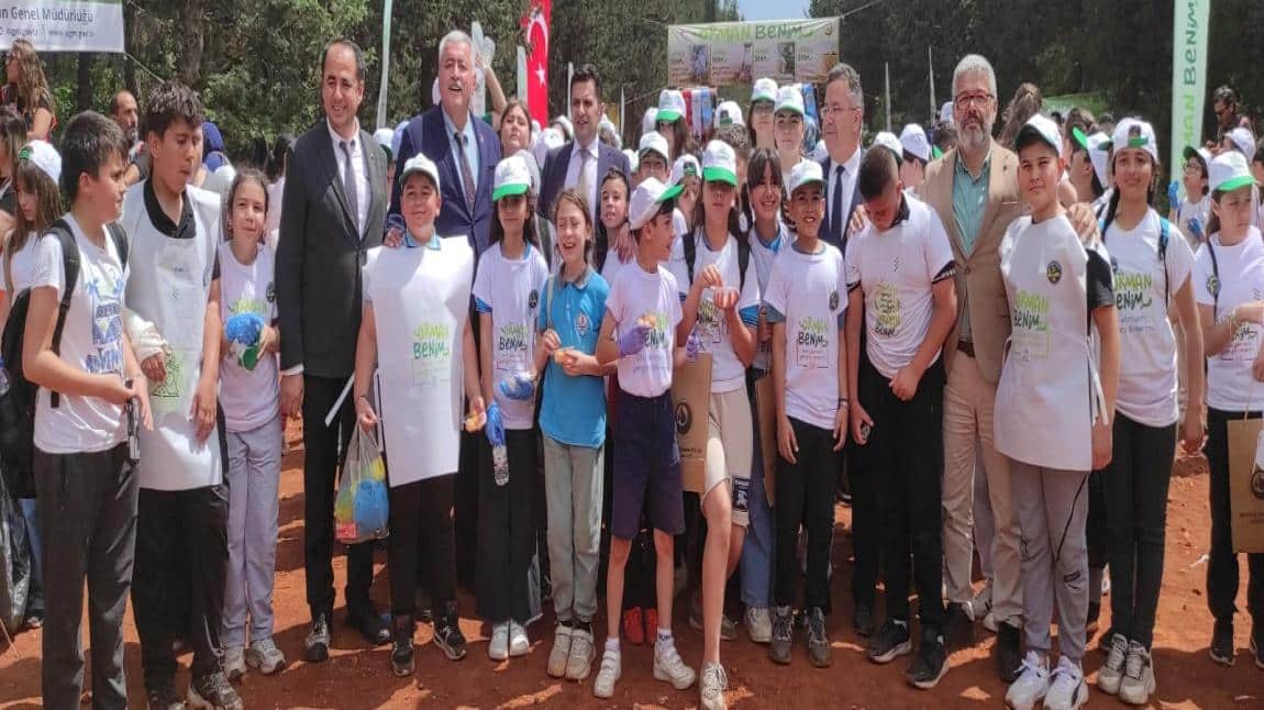 Orman Benim Projesi Kapsamında Öğrencilerimiz Doğayla Buluştu 